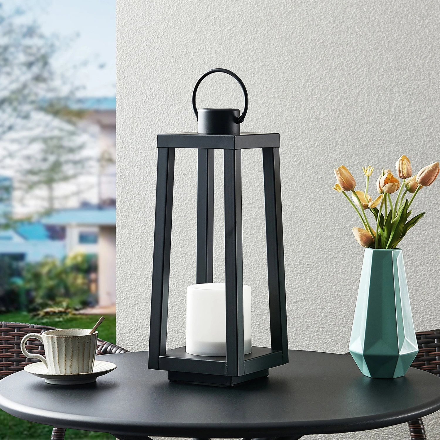 Lindby Oletta Lampe Solaire Décorative Lanterne 2 Lindby Oletta Lampe Solaire Décorative Lanterne – Image 2