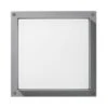 Applique Bliz Square 40, 3 000 K Grise Dimmable