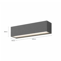 Lucande Tilde - Applique Longue LED Pr Ext. IP65 -Konstsmide || Lucande Soldes Boutique 9616101 5