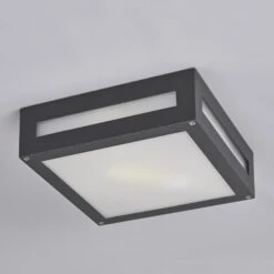 Lucande Plafonnier D'extérieur Carré Nerea -Konstsmide || Lucande Soldes Boutique 9618030 3