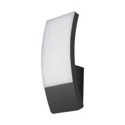 Lucande Applique D'extérieur LED Courbe Siara, Gris Foncé 11 Lucande Applique D'extérieur LED Courbe Siara, Gris Foncé -Konstsmide || Lucande Soldes Boutique 9619093 2