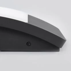 Lucande Applique D'extérieur LED Courbe Siara, Gris Foncé 15 Lucande Applique D'extérieur LED Courbe Siara, Gris Foncé -Konstsmide || Lucande Soldes Boutique 9619093 6