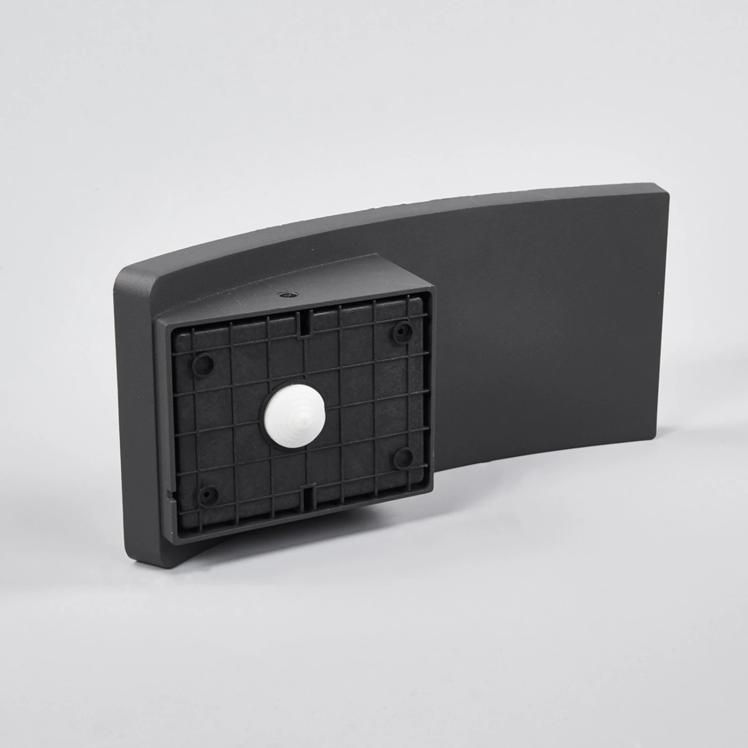 Lucande Applique D'extérieur LED Courbe Siara, Gris Foncé 8 Lucande Applique D'extérieur LED Courbe Siara, Gris Foncé – Image 8