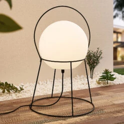 Lucande Hoyka Lampe à Poser D’extérieur