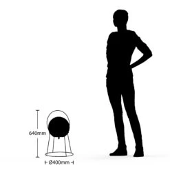 Lucande Hoyka Lampe à Poser D’extérieur -Konstsmide || Lucande Soldes Boutique 9626547 6