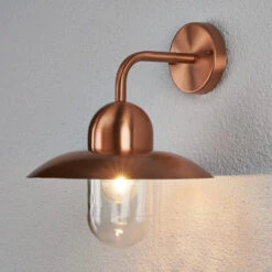 Applique D’extérieur Camila, Couleur Cuivre