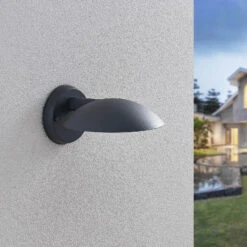 Applique D'extérieur LED Maive En Gris Foncé -Konstsmide || Lucande Soldes Boutique 9630076 2