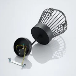 Suspension D'extérieur Vajana En Forme De Cage -Konstsmide || Lucande Soldes Boutique 9630089 8