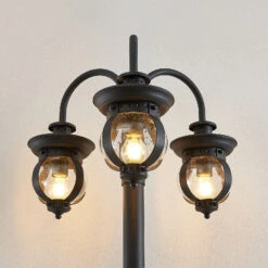 Lindby Farley Lampadaire D'extérieur à 3 Lampes 13 Lindby Farley Lampadaire D'extérieur à 3 Lampes -Konstsmide || Lucande Soldes Boutique 9630096 4