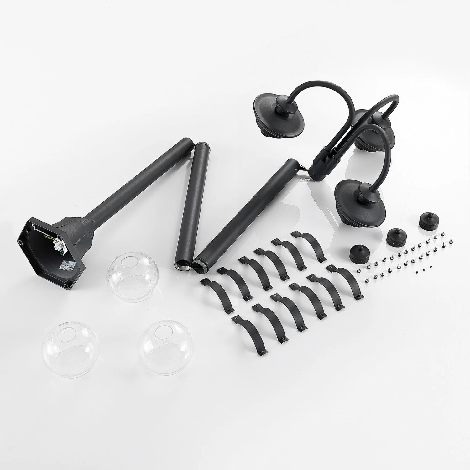 Lindby Farley Lampadaire D'extérieur à 3 Lampes 9 Lindby Farley Lampadaire D'extérieur à 3 Lampes – Image 9