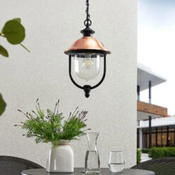 Lindby Clint Suspension D’extérieur 11 Lindby Clint Suspension D’extérieur -Konstsmide || Lucande Soldes Boutique 9630099 2