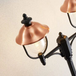 Lindby Clint Lampadaire D'extérieur, à 2 Lampes -Konstsmide || Lucande Soldes Boutique 9630103 5