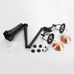 Lindby Clint Lampadaire D'extérieur, à 2 Lampes -Konstsmide || Lucande Soldes Boutique 9630103 8