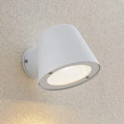 Lindby Ileyna Applique D’extérieur, Blanche -Konstsmide || Lucande Soldes Boutique 9630113 2