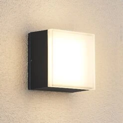 Lindby Mathea Plafonnier D'extérieur LED Angulaire -Konstsmide || Lucande Soldes Boutique 9915004 2