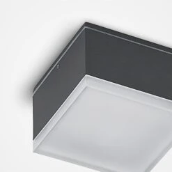Lindby Mathea Plafonnier D'extérieur LED Angulaire -Konstsmide || Lucande Soldes Boutique 9915004 4