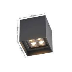 Lindby Eveta Plafonnier LED Pour L’extérieur -Konstsmide || Lucande Soldes Boutique 9915017 5