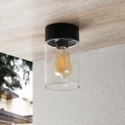 Arcchio Liljana Plafonnier D’extérieur, IP65, Noir -Konstsmide || Lucande Soldes Boutique 9928077 2