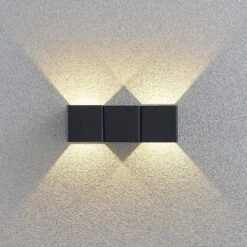 Applique D'extérieur LED Niclas, Carrée -Konstsmide || Lucande Soldes Boutique 9932002 3