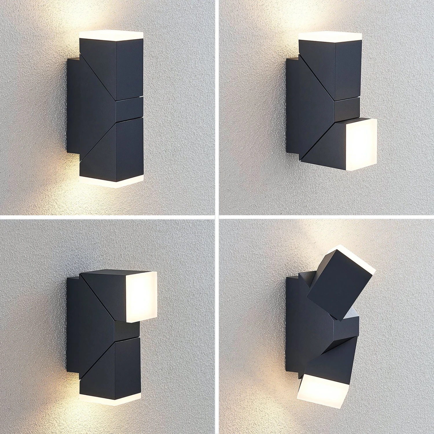 Applique D'extérieur LED Sally, à 2 Lampes 4 Applique D'extérieur LED Sally, à 2 Lampes – Image 4