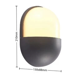 Lindby Dianko Applique LED, Ronde -Konstsmide || Lucande Soldes Boutique 9932046 3