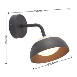 Lindby Bexley Applique D’extérieur LED -Konstsmide || Lucande Soldes Boutique 9932075 3