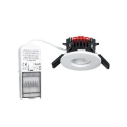 Arcchio Elmon Lampe Encastrable LED, IP65, Blanc -Konstsmide || Lucande Soldes Boutique 9934190 4