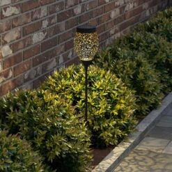 Lindby Aradina Lampe Déco Solaire LED Avec Piquet