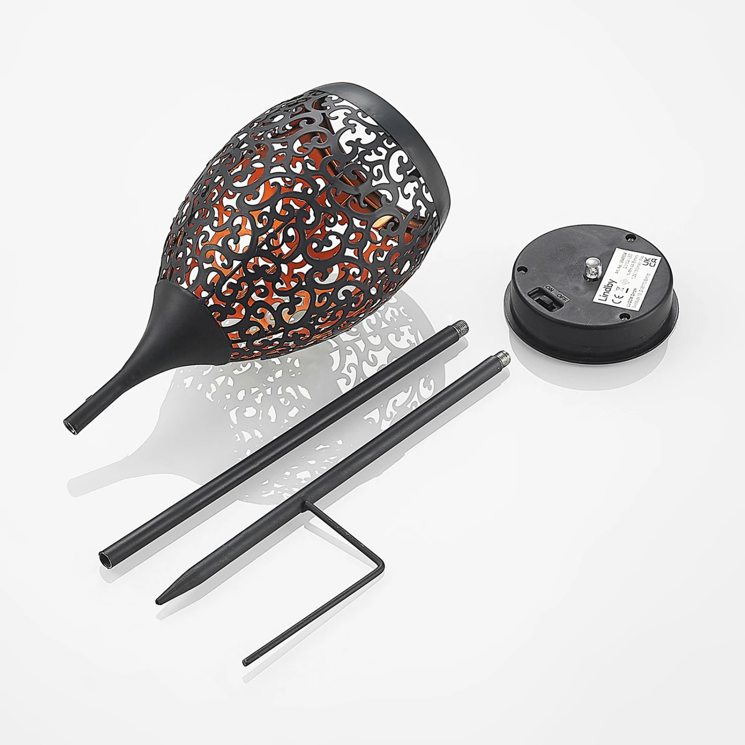 Lindby Aradina Lampe Déco Solaire LED Avec Piquet 8 Lindby Aradina Lampe Déco Solaire LED Avec Piquet – Image 8