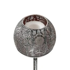 Lindby Miliana Lampe Sur Piquet Solaire LED Argent -Konstsmide || Lucande Soldes Boutique 9945540 5