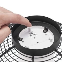 Lindby Mairuna Lanterne Solaire LED Noire, 22,7 cm -Konstsmide || Lucande Soldes Boutique 9945543 8