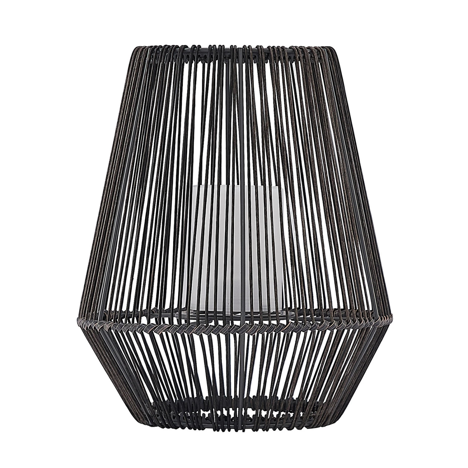 Lindby Kaati Lanterne Solaire LED, Rotin, 26 Cm 3 Lindby Kaati Lanterne Solaire LED, Rotin, 26 Cm – Image 3