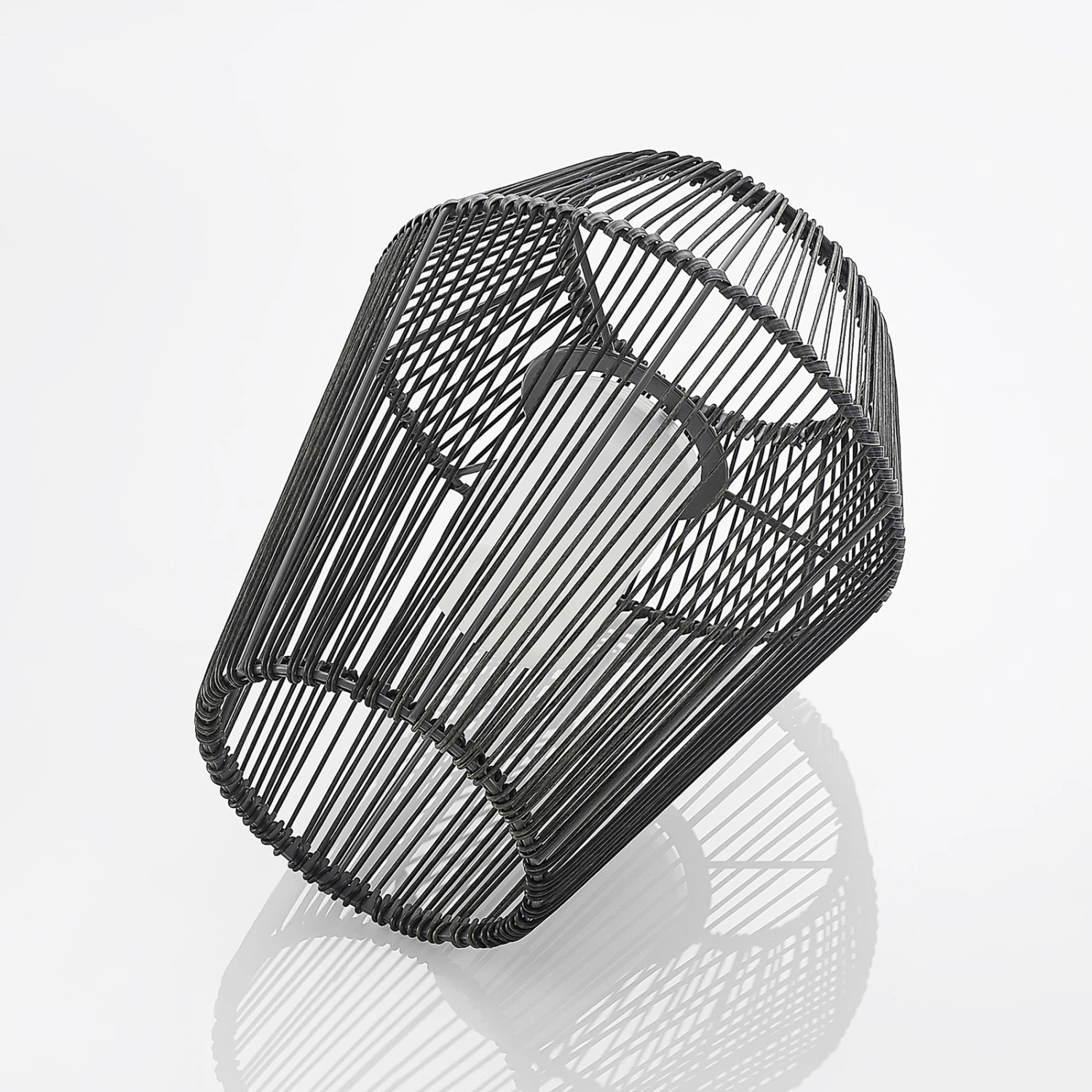 Lindby Kaati Lanterne Solaire LED, Rotin, 26 Cm 8 Lindby Kaati Lanterne Solaire LED, Rotin, 26 Cm – Image 8