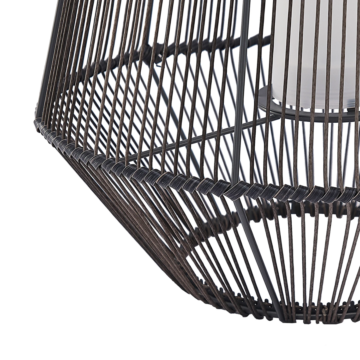 Lindby Kaati Lanterne Solaire LED, Rotin, 37 cm 7 Lindby Kaati Lanterne Solaire LED, Rotin, 37 cm – Image 7