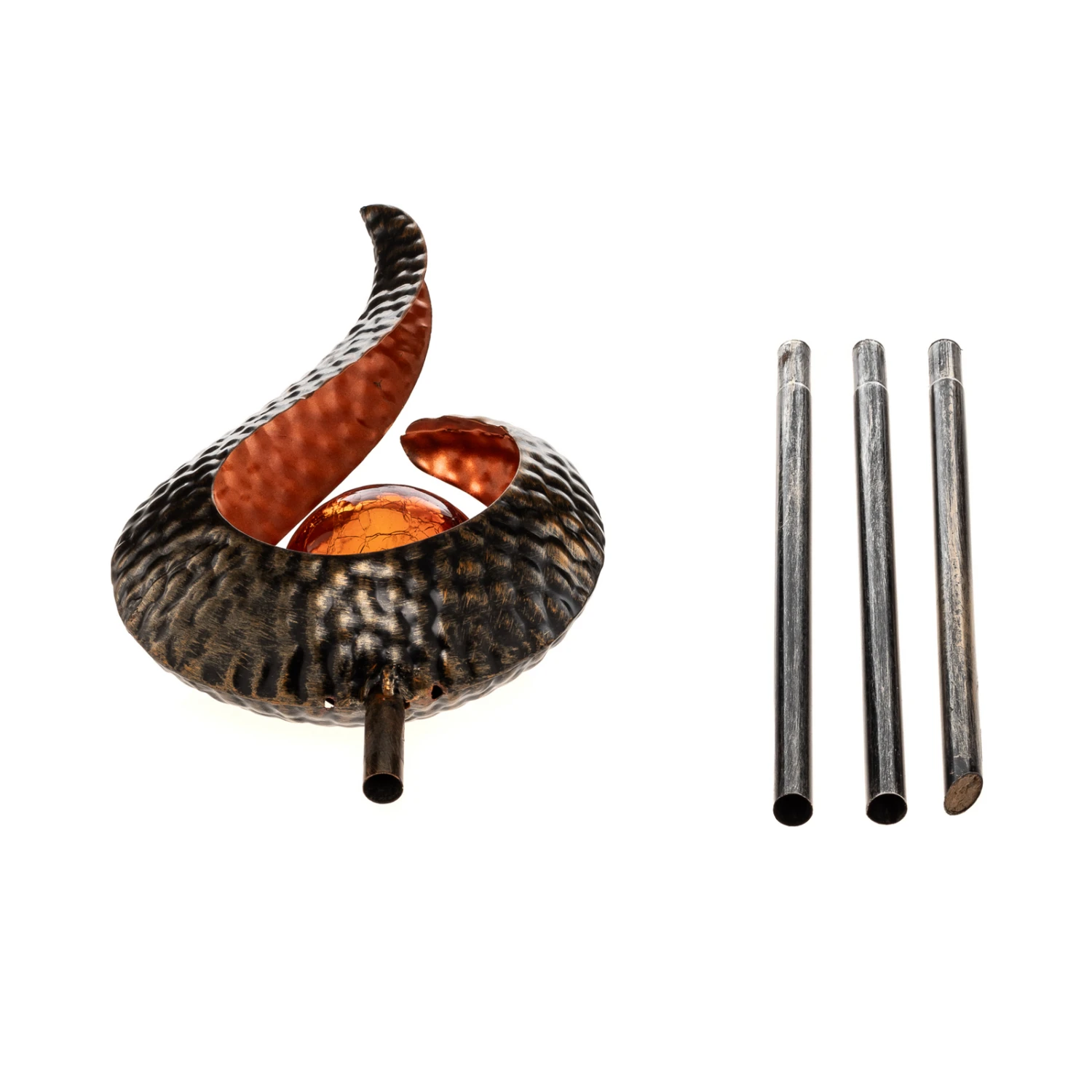 Lindby Yonca Lampe Déco Solaire LED 119,2cm Cuivré 8 Lindby Yonca Lampe Déco Solaire LED 119,2cm Cuivré – Image 8