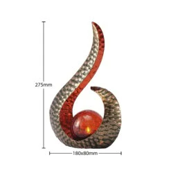 Lindby Yonca Lampe Déco Solaire LED 27,5cm Cuivré -Konstsmide || Lucande Soldes Boutique 9945556 5