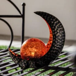 Lindby Yonca Lampe Déco Solaire LED 16,5cm Cuivré