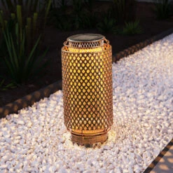 Lindby Vetle Lampe Déco Solaire LED, 25 cm