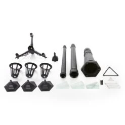 Lampe Pour Mât Nane Lanterne, Trois Lampes -Konstsmide || Lucande Soldes Boutique 9949035 8