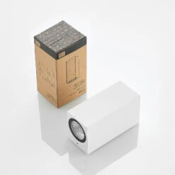 ELC Lanso Applique D'extérieur LED, Blanche 11 ELC Lanso Applique D'extérieur LED, Blanche -Konstsmide || Lucande Soldes Boutique 9950923 4