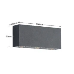 ELC Sarabi Applique D'extérieur LED -Konstsmide || Lucande Soldes Boutique 9950938 6