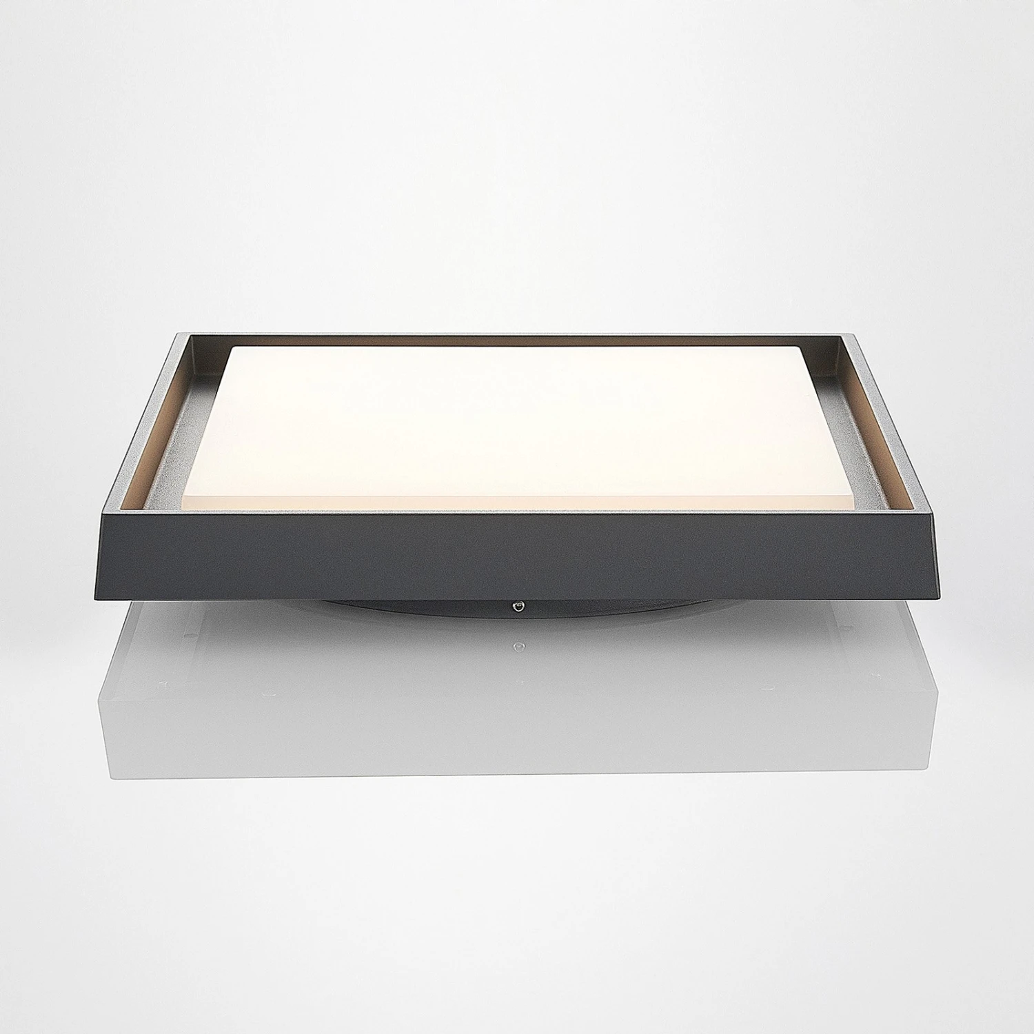 Lucande Plafonnier D'extérieur LED Birta, Carré, 34 cm 5 Lucande Plafonnier D'extérieur LED Birta, Carré, 34 cm – Image 5