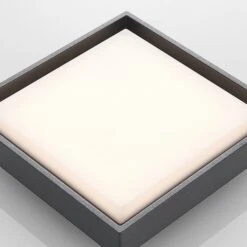 Lucande Plafonnier D'extérieur LED Birta, Carré, 27 cm 14 Lucande Plafonnier D'extérieur LED Birta, Carré, 27 cm -Konstsmide || Lucande Soldes Boutique 9969131 5