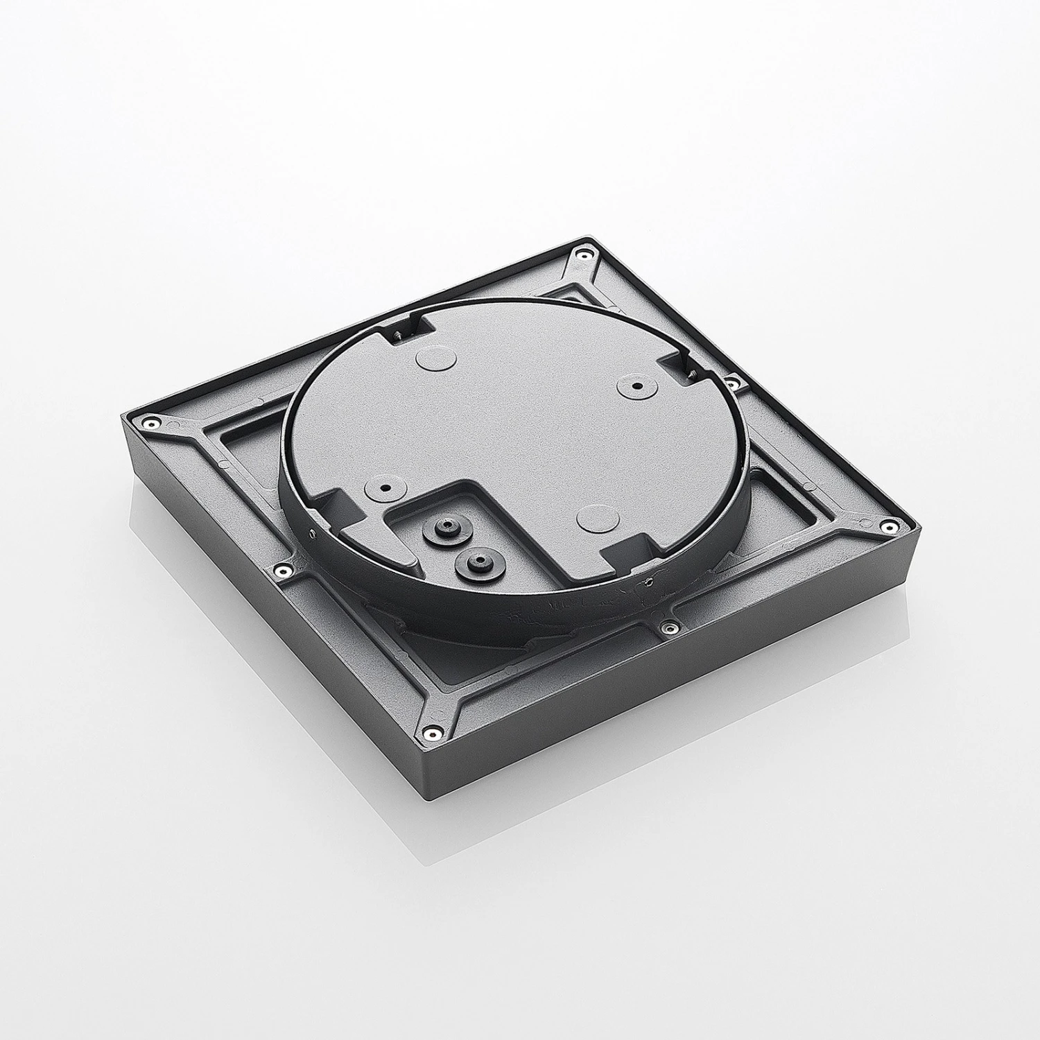 Lucande Plafonnier D'extérieur LED Birta, Carré, 27 cm 8 Lucande Plafonnier D'extérieur LED Birta, Carré, 27 cm – Image 8