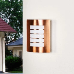 Applique Extérieure Couleur Cuivre Blanka -Konstsmide || Lucande Soldes Boutique 9972022 2