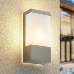 ELC Latisha Applique D’extérieur Acier Inoxydable