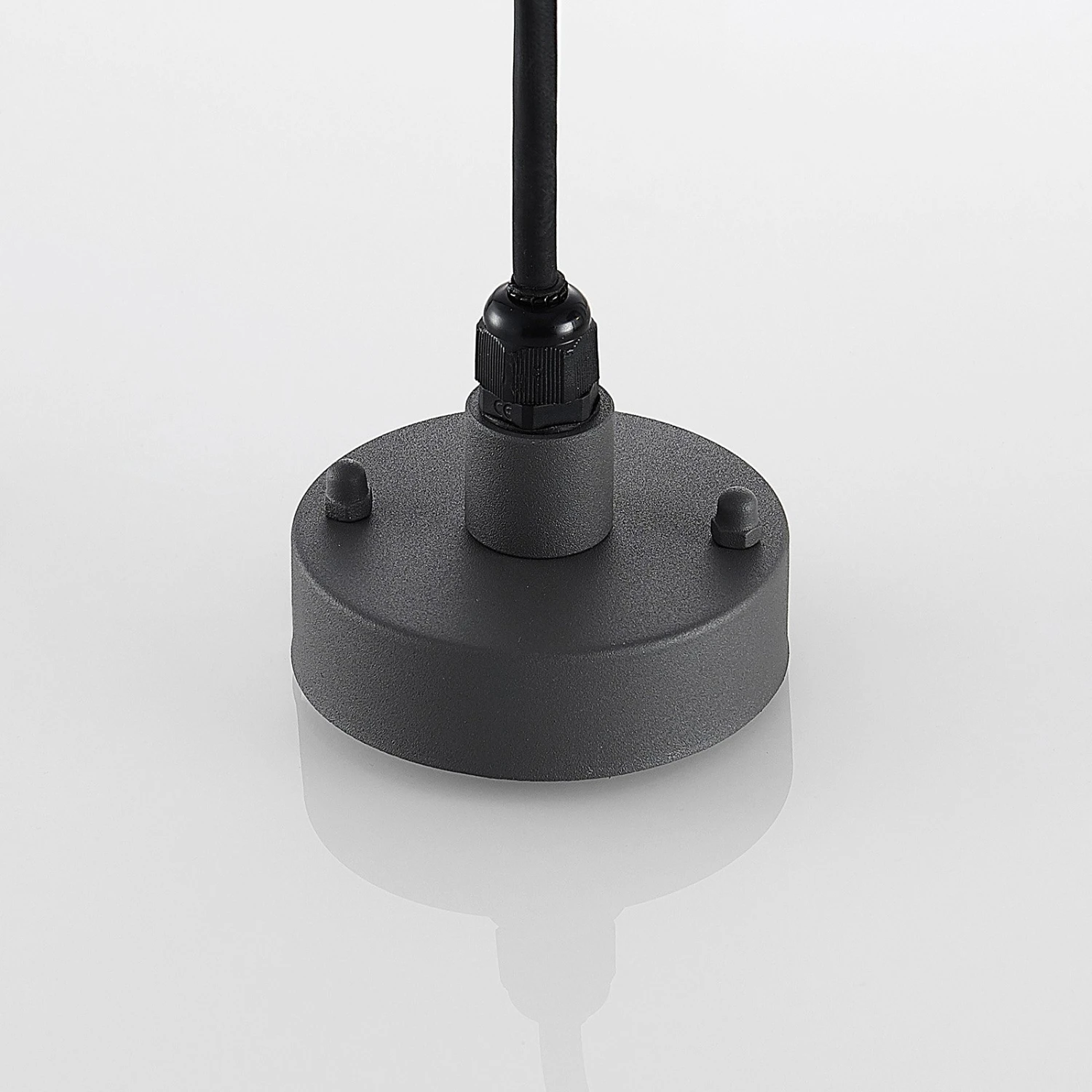 Lindby Filimon Suspension, Gris Foncé, E27 8 Lindby Filimon Suspension, Gris Foncé, E27 – Image 8